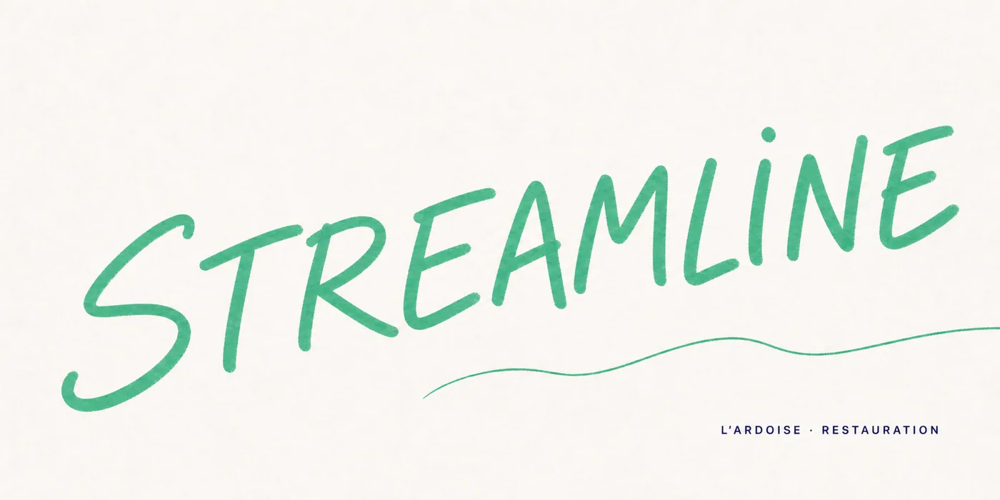 Cover STREAMLINE du produit SaaS L’Ardoise